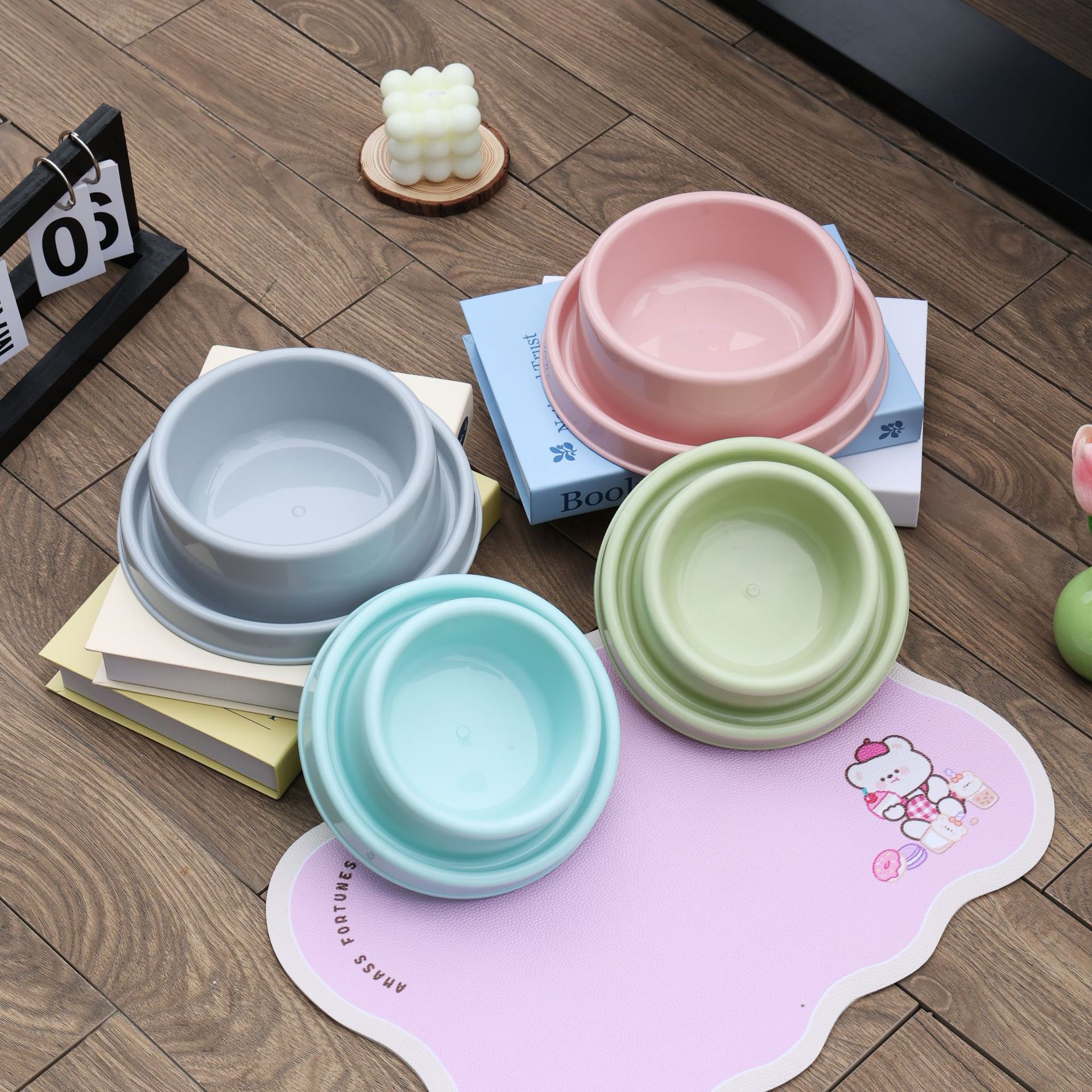 Non-Slip Anti-Tip Pet Bowls fo - Baby Food Cat avaliação e preço