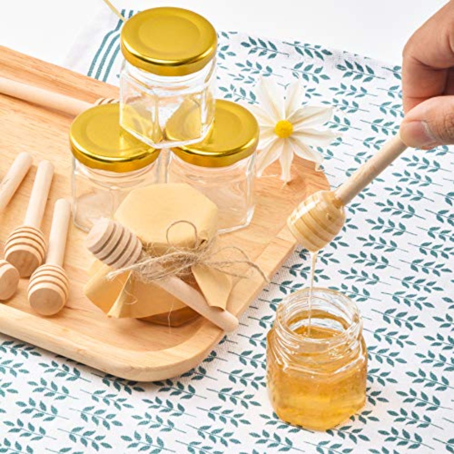 1.5oz 6Pack Mini Glass Hexagon - Baby Food Jars avaliação e preço