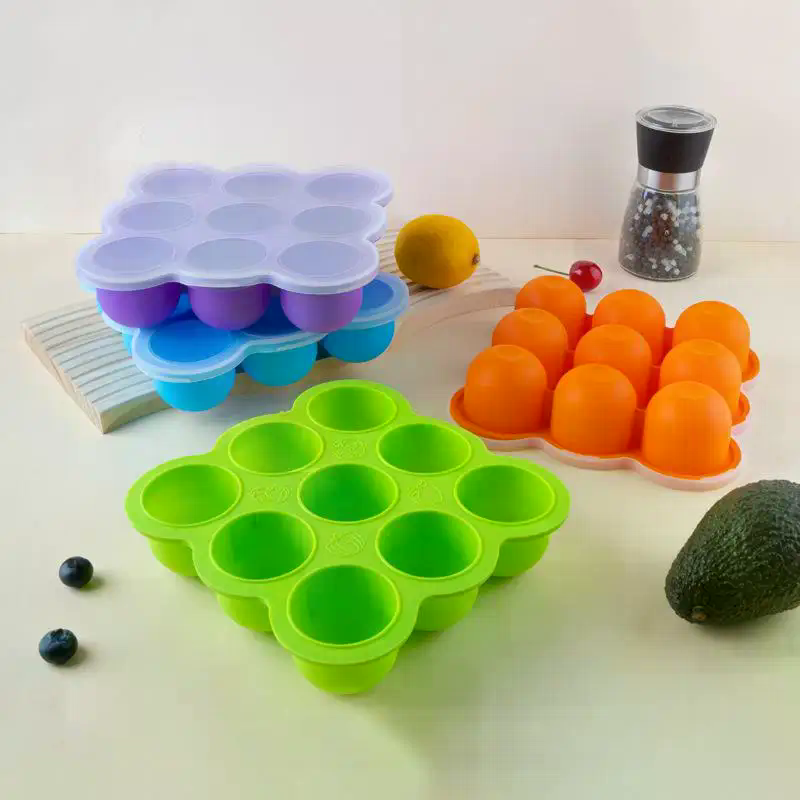 Silicone Baby Food Freezer Tra - Baby Food Tray avaliação e preço