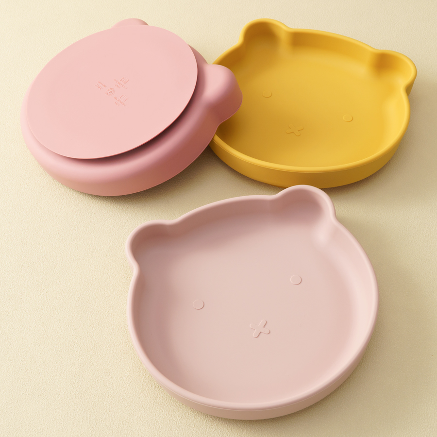 1PC Silicone Baby Dishes Sucti - Baby Food Tray avaliação e preço