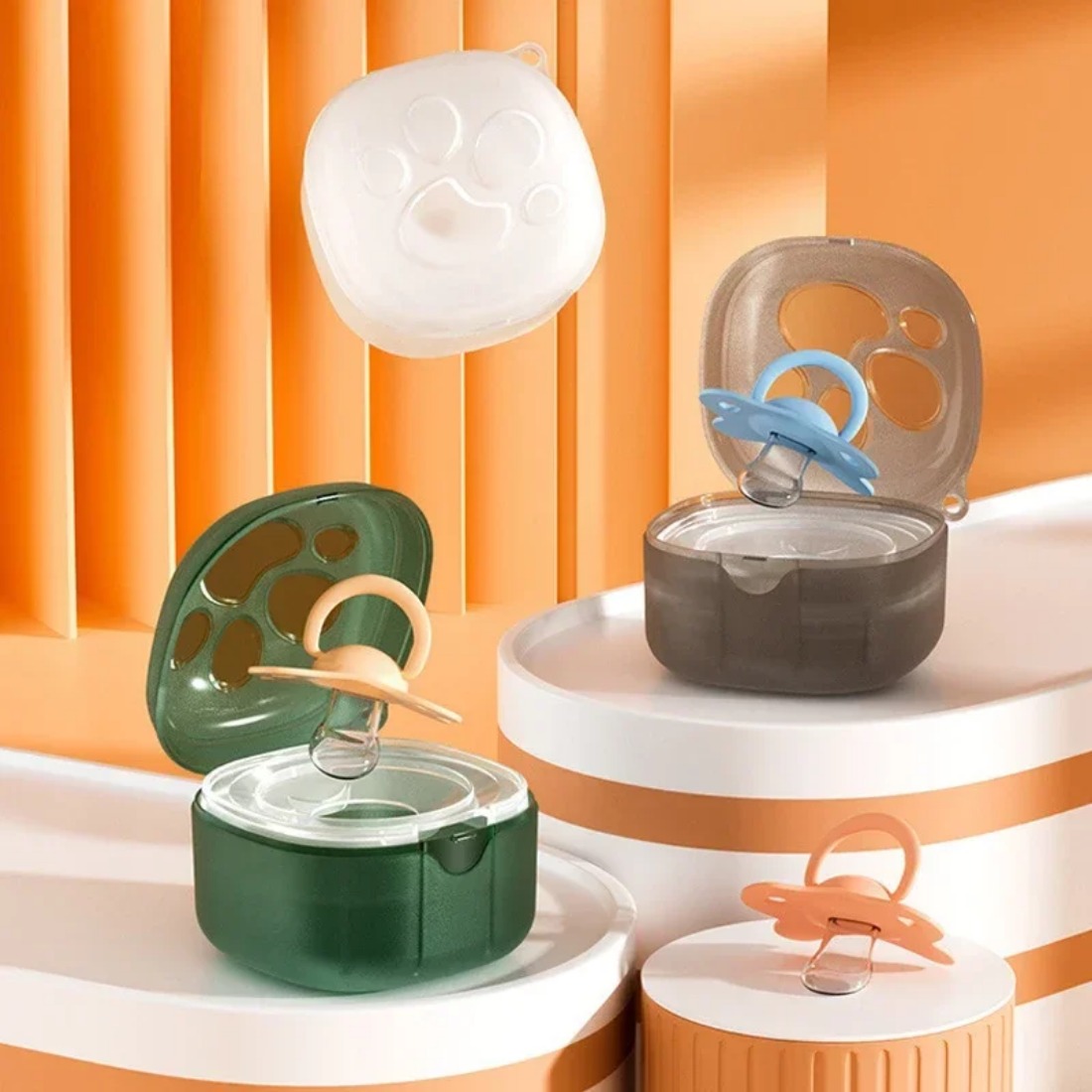 Food Grade Silicone Pacifier B - Baby Food Storage avaliação e preço