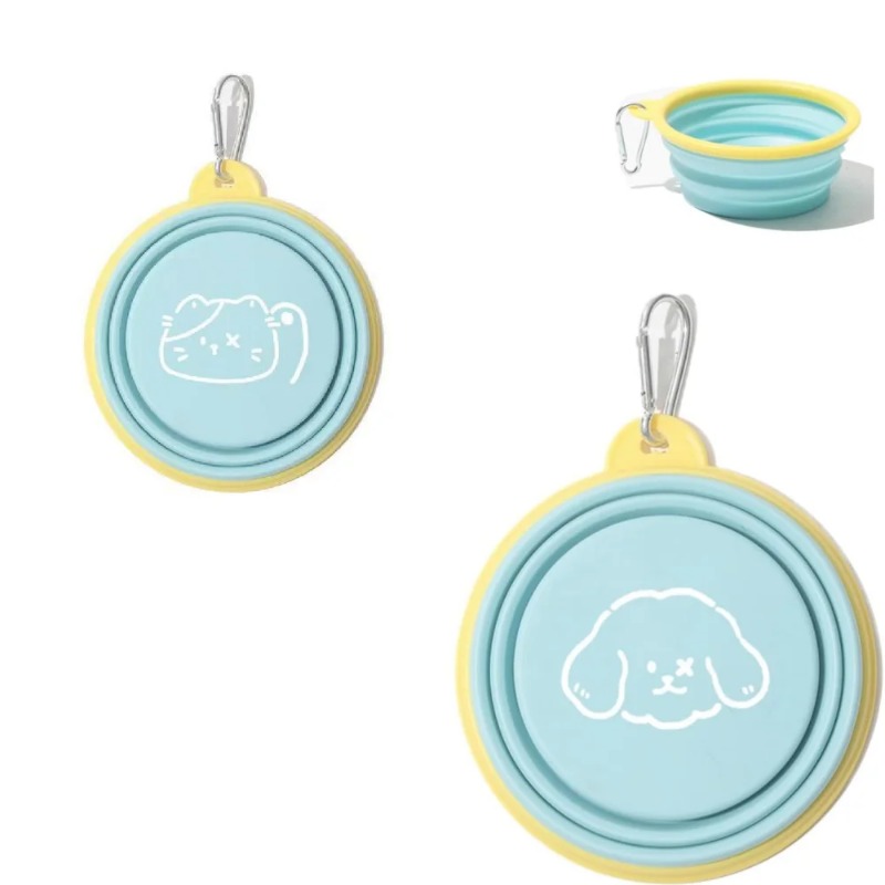 Pet Outdoor Folding Bowl Porta - Baby Food Cat avaliação e preço