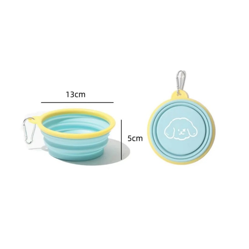 Pet Outdoor Folding Bowl Porta - Baby Food Cat avaliação e preço