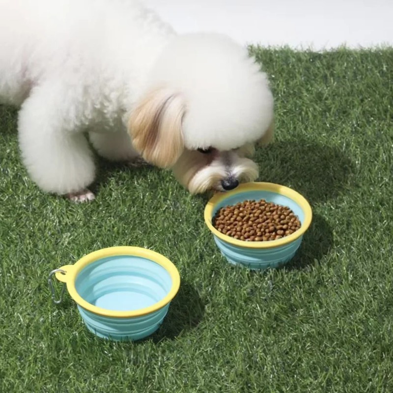 Pet Outdoor Folding Bowl Porta - Baby Food Cat avaliação e preço