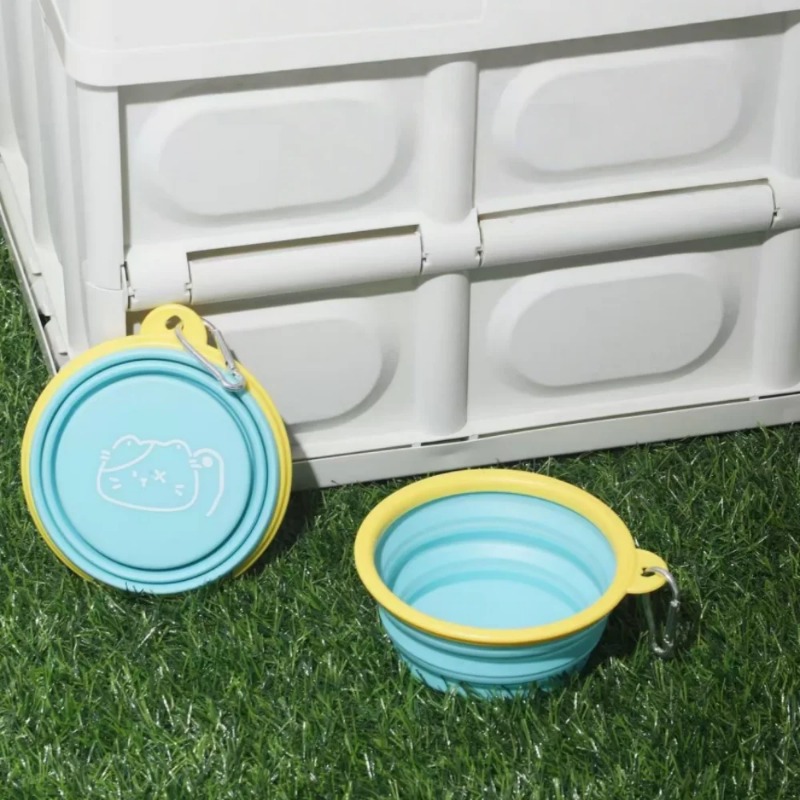 Pet Outdoor Folding Bowl Porta - Baby Food Cat avaliação e preço