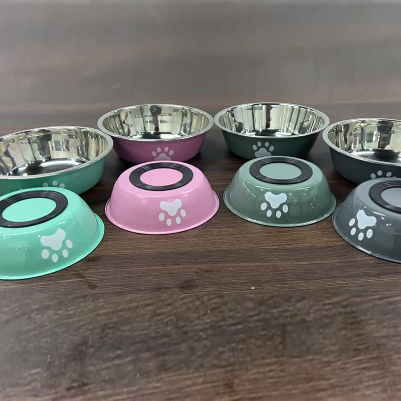 New stainless steel dog basin  - Baby Food Cat avaliação e preço