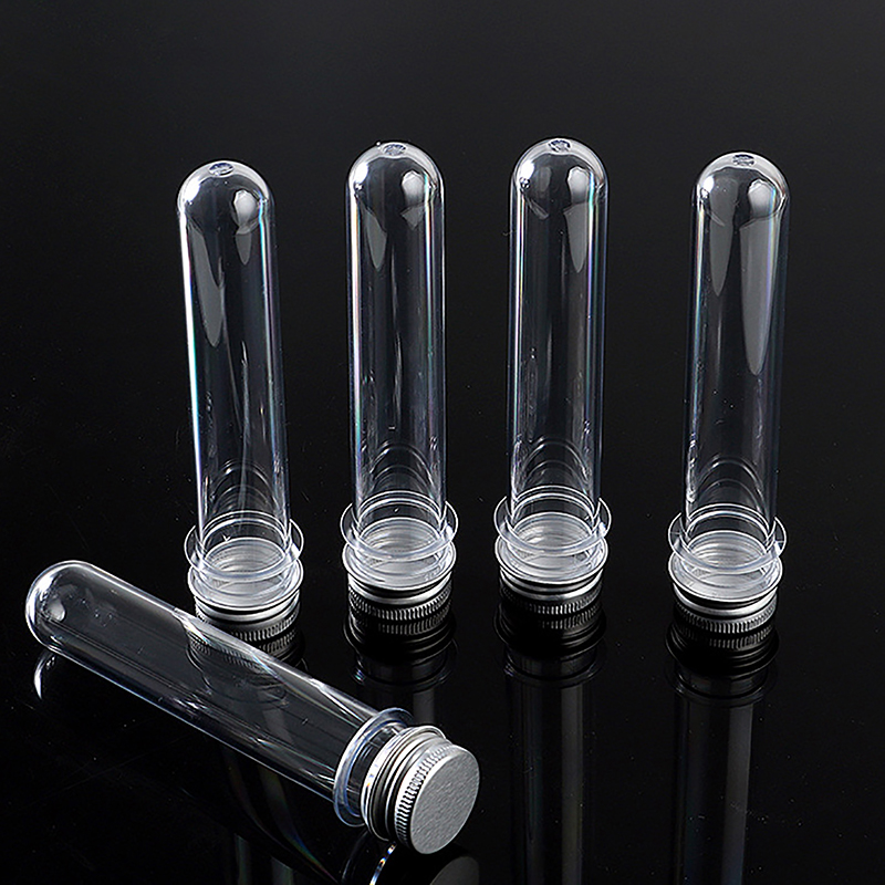 1/5Pcs Plastic Lab Test Tubes  - Baby Food Jars avaliação e preço