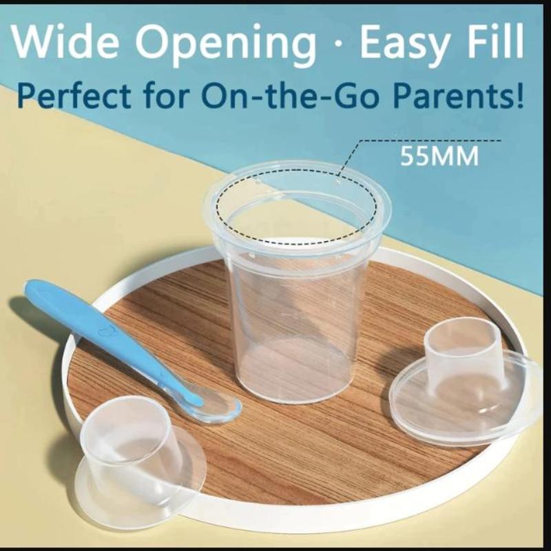 6PPC 80ML Baby Milk Powder Dis - Baby Food Storage avaliação e preço