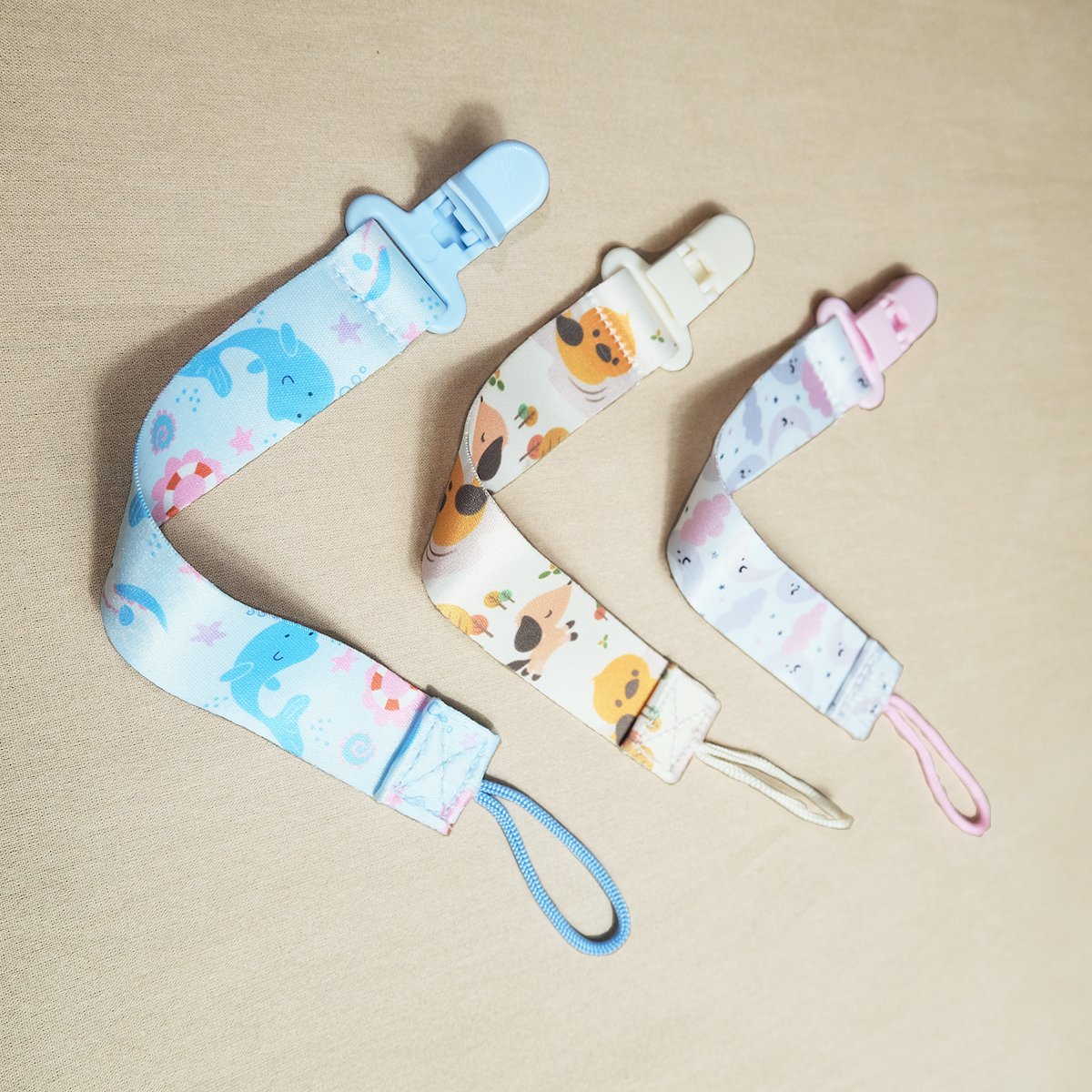 3PCS cartoon printed baby paci - Baby Food Bottle avaliação e preço