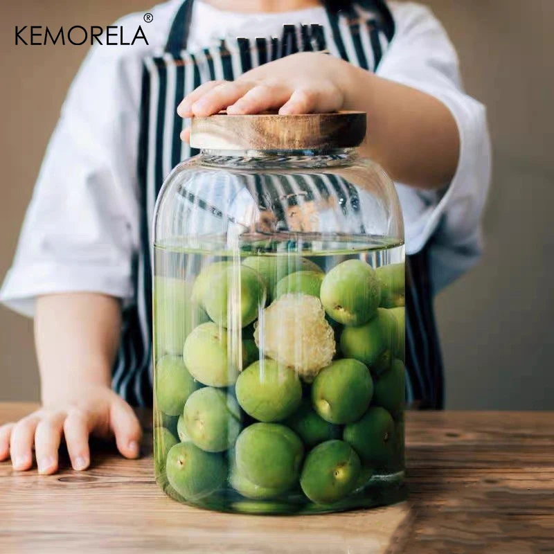 KEMORELA 3L Kitchen Glass Jars - Baby Food Container Sugar Baby avaliação e preço