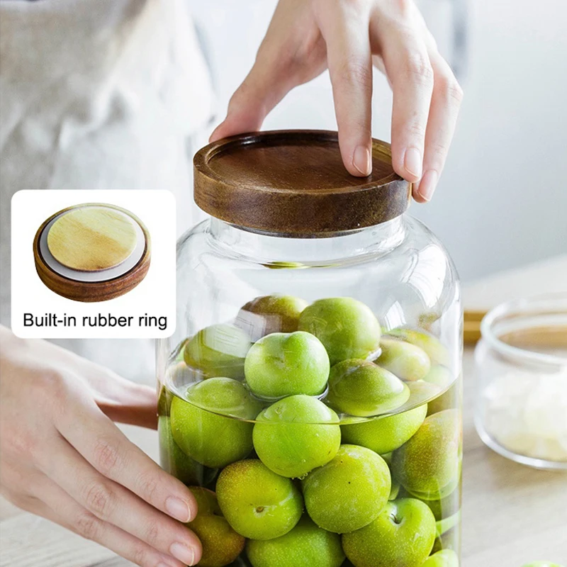 KEMORELA 3L Kitchen Glass Jars - Baby Food Container Sugar Baby avaliação e preço