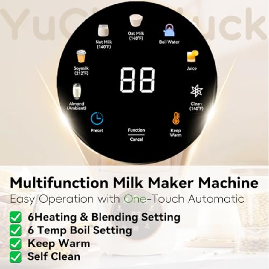 Nut Milk Maker 47oz for Homema - Baby Food Oats avaliação e preço