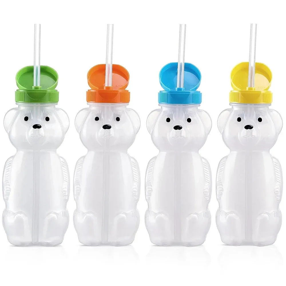 Honey Bear Straw Cups for Babi - Baby Food Bottle avaliação e preço