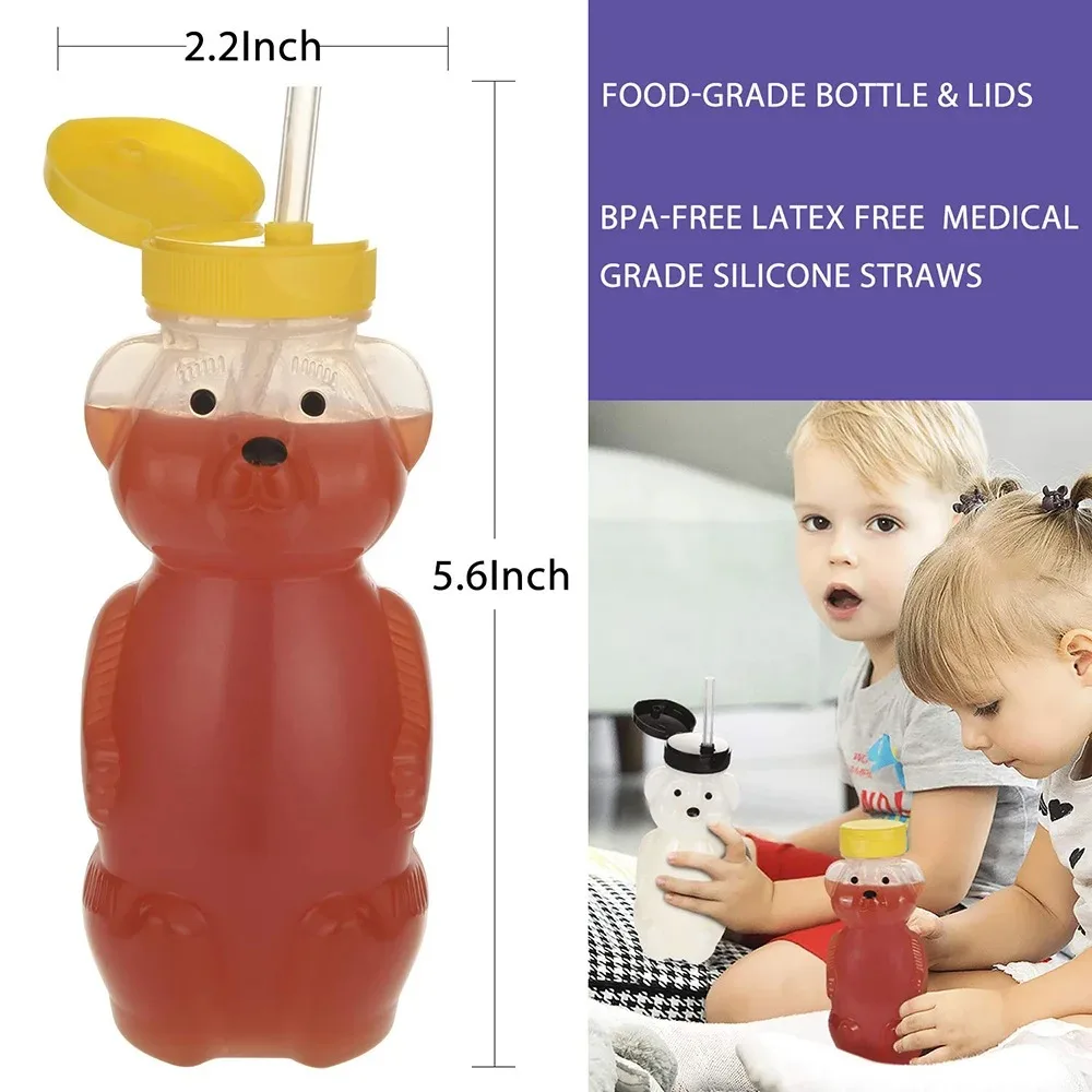 Honey Bear Straw Cups for Babi - Baby Food Bottle avaliação e preço