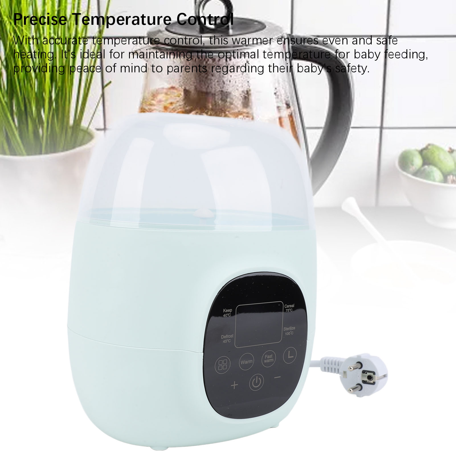 Baby Bottle Warmer 200W PP Mul - Baby Food Bottle avaliação e preço