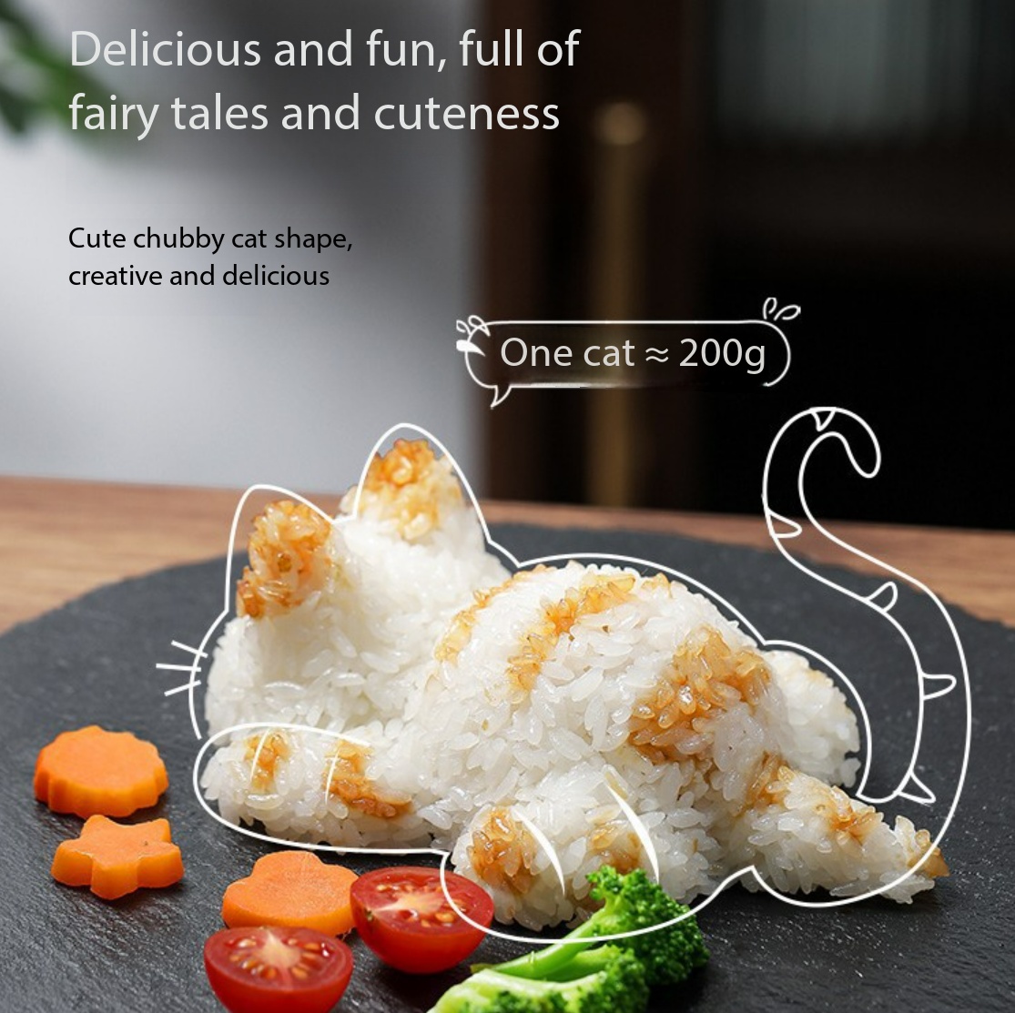 Children's Cat Shaped Rice And - Baby Food Maker avaliação e preço