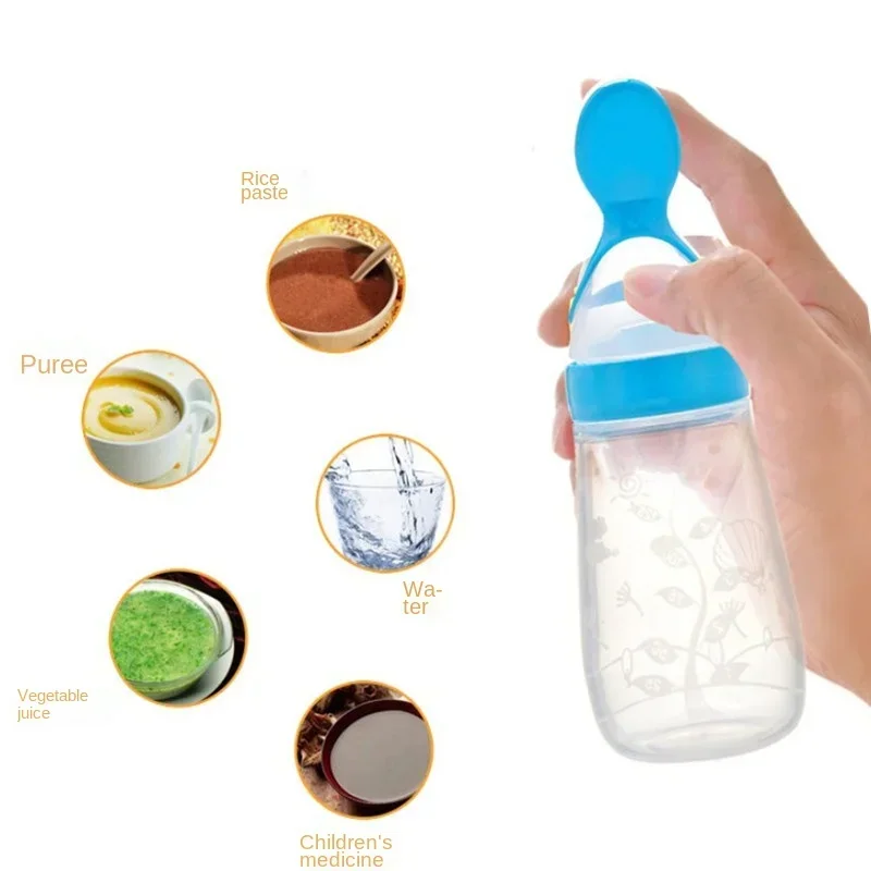 Safe Baby Feeding Bottle Spoon - Baby Food Jars avaliação e preço