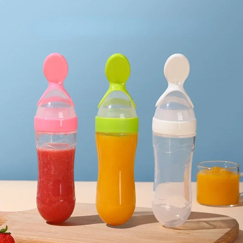 Safe Baby Feeding Bottle Spoon - Baby Food Jars avaliação e preço