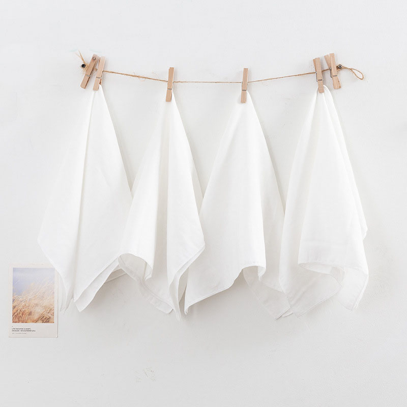 100x145cm Pure 100% Cotton Whi - Baby Food Kids avaliação e preço