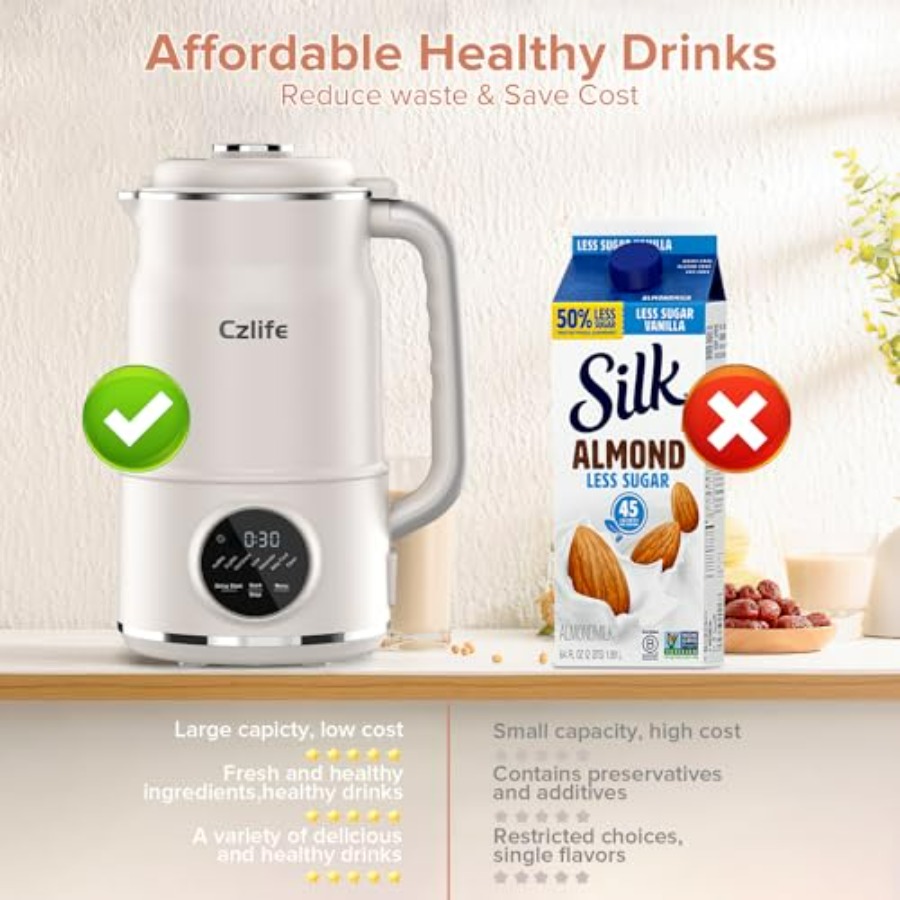 N7 Nut Milk Maker 50oz 1.5L Au - Baby Food Oats avaliação e preço
