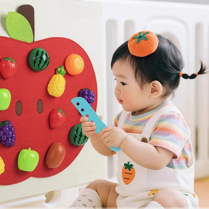 Baby Felt Board Play Food Toys - Baby Food Under 1 Year avaliação e preço