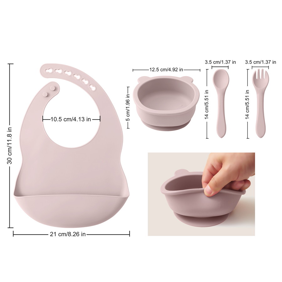 Wholesale Silicone Children Ta - Silicone Suction Bowl avaliação e preço