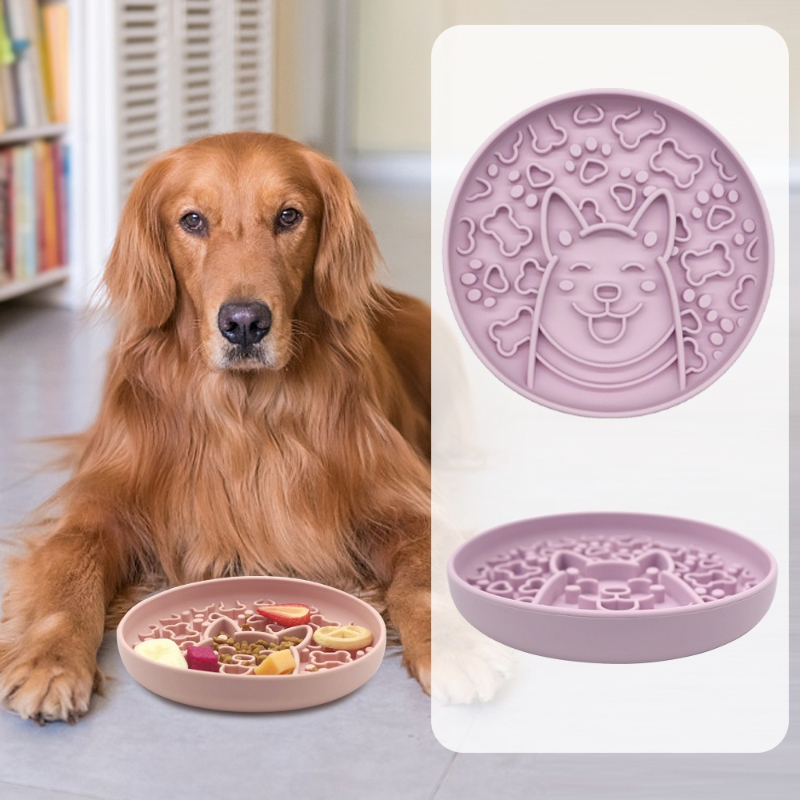 2025 New Model Dog Bowl Slow E - Silicone Suction Bowl avaliação e preço