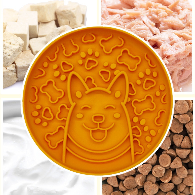 2025 New Model Dog Bowl Slow E - Silicone Suction Bowl avaliação e preço
