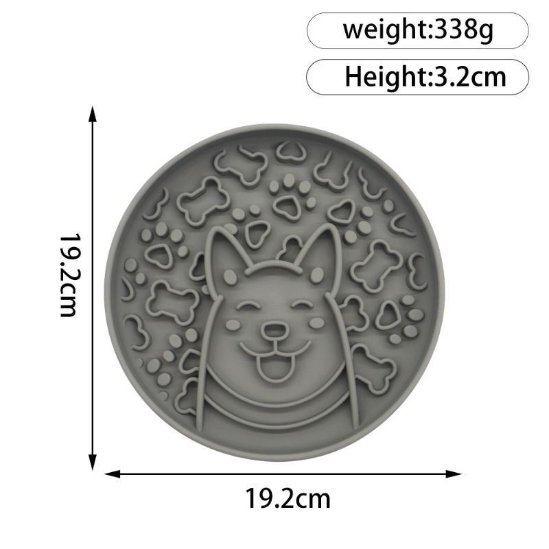 2025 New Model Dog Bowl Slow E - Silicone Suction Bowl avaliação e preço