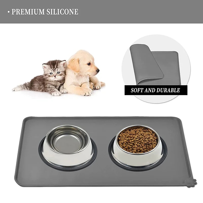 Silicone Pet Bowl Food Mat Non - Baby Food Cat avaliação e preço