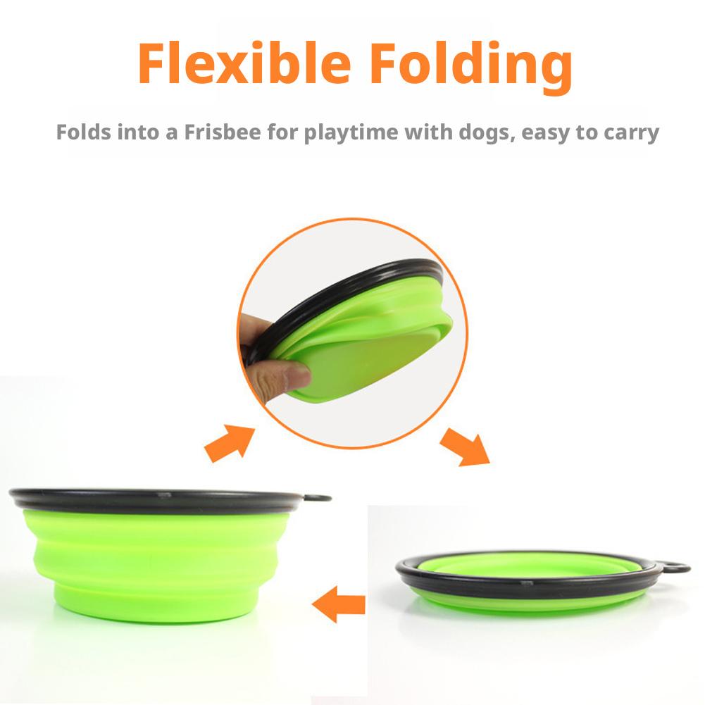 Dog Travel Bowl, Collapsible B - Baby Food Cat avaliação e preço