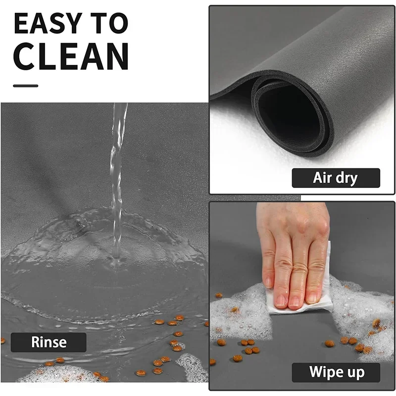 Pet Feeding Mat Absorbent Dog  - Baby Food Cat avaliação e preço